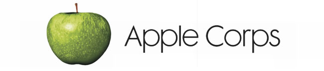 the beatles apple logo